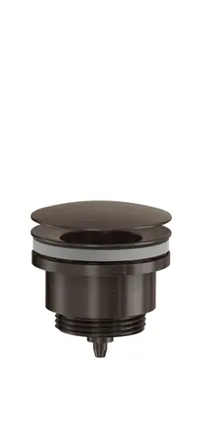 Avløp uten pop-up 40mm børstet grå