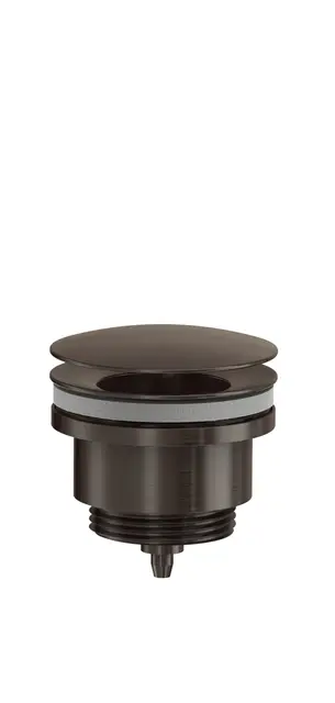 Avløp uten pop-up 40mm børstet grå 