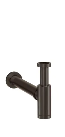 Vannlås servant universal 40mm G1 1/4 messing børstet grå