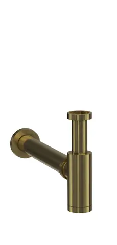 Vannlås servant universal 40mm G1 1/4 messing børstet messing