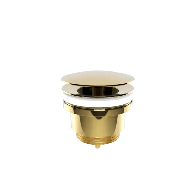 Avløp uten pop-up 40mm gull 