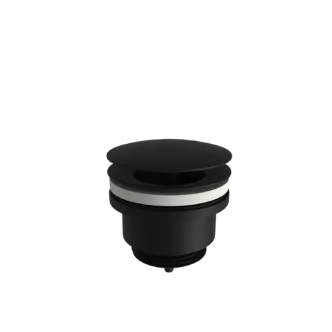 Avløp uten pop-up 40mm sort matt