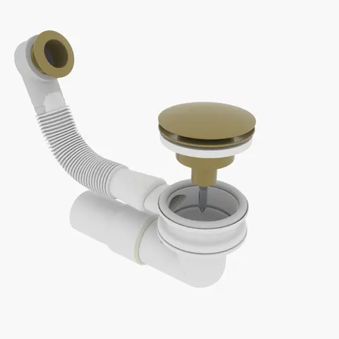 Avløp PUM pop-up LEA 40mm gull