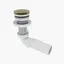 Avløp PUM pop-up benkeplate 40mm gull
