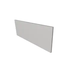 Frontpanel KVADRAT DUO 180 H/V 180x59cm (høyre/venstre) hvit