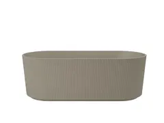 Badekar MORVIGA 150 150x75x58cm varm grå-beige matt