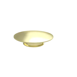 Bunnventil badekar pop-up lokk ø70mm gull