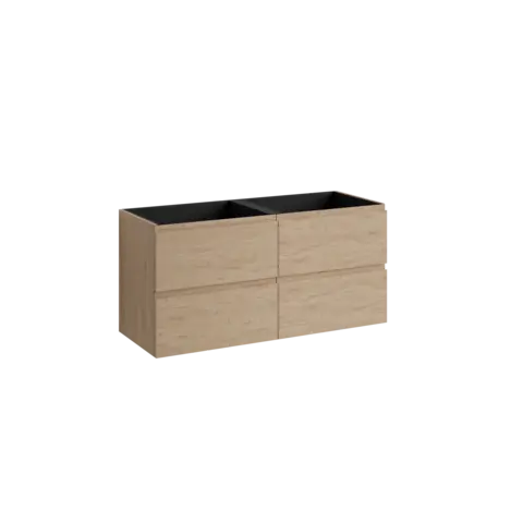 Servantskap fingergrep hylle MIE 160 160x46x57cm skandinavisk eik