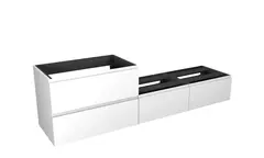 Servantskap fingergrep MIE SMART 200 200x46x57cm hvit lakk servant x1