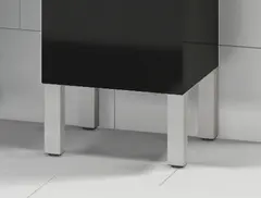 Ben justerbar for servantskap høyde 18cm alu