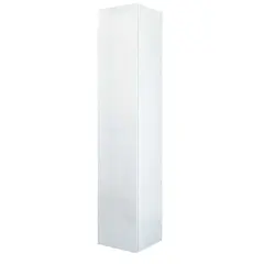 Høyskap slett MIE 176 176x35x35cm hvit lakk