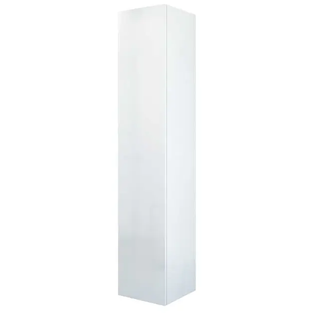 Høyskap slett MIE 176 176x35x35cm hvit lakk 