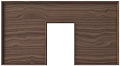 MIE skuffeinnredning senter 590mm Valnøtt