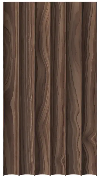 MIE skuffeinnredning penselbrett 120mm Valnøtt 