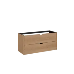 Servantskap kontur IBEN 120 dbl 120x46x57cm hvit eik finer