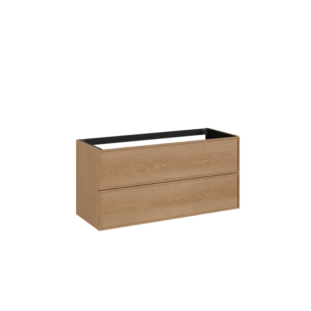 Servantskap ramme IBEN 120 120x46x57cm hvit eik finer 