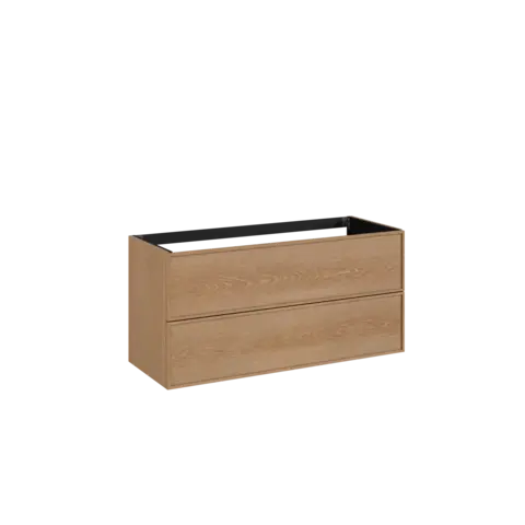 Servantskap ramme IBEN 120 dbl 120x46x57cm hvit eik finer