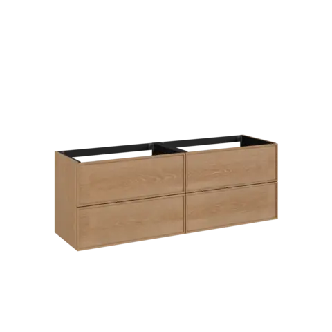 Servantskap ramme IBEN 180 180x46x57cm hvit eik finer