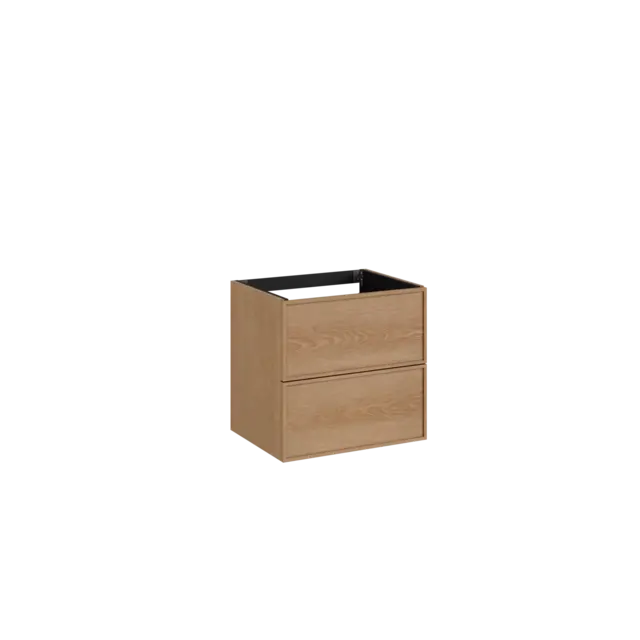 Servantskap ramme IBEN 60 60x46x57cm hvit eik finer 