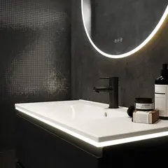 LED lyslist under servant 80 80x46cm justerbar lysfarge