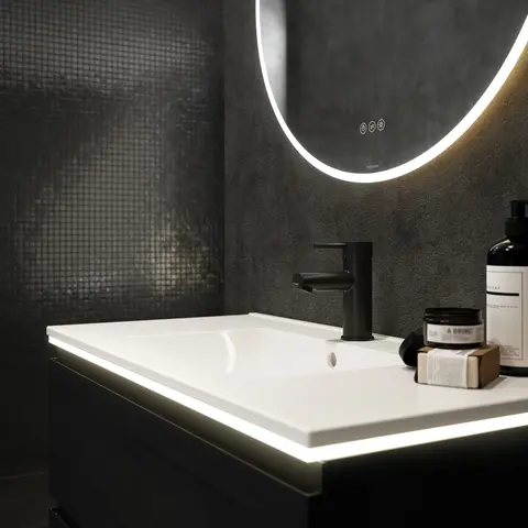 LED lyslist under servant 70 70x46cm justerbar lysfarge