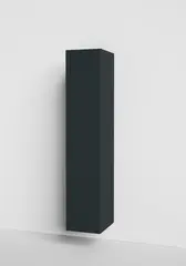 Høyskap slett MIE 176 176x35x35cm mørk grå lakk