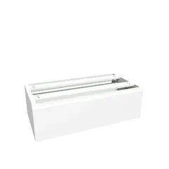 Sideskap fingergrep MIE DEMI 90 90x46x29cm hvit lakk