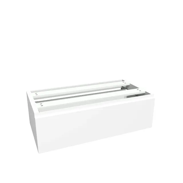 Sideskap fingergrep MIE DEMI 90 90x46x29cm hvit lakk 