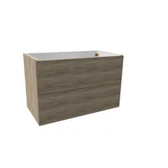 Servantskap slett MIE 100 100x46x57cm lys eik pvc