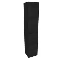 Høyskap ramme MIE 176 3S 176x35x35cm sort eik
