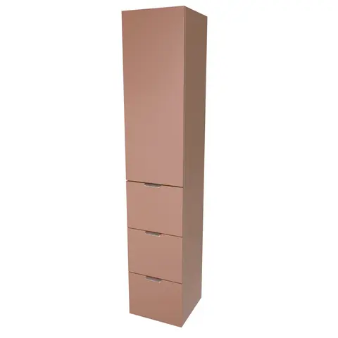 Høyskap trend MIE 176 3S 176x35x35cm plomme lakk