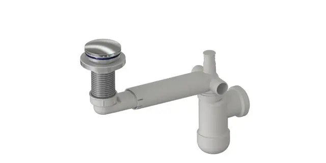 Avløp PRELOC pop-up benkeplate 40mm og 32mm krom 