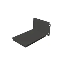 Utsparingsdeksel servantskap MIE sort matt (dekker vannlås åpning)