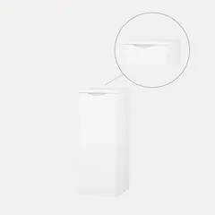 Topp sideskap ELI 88 35x35x2,5cm hvit pvc