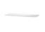Benkeplate solid surface avrundet 120 120x46cm hvit matt