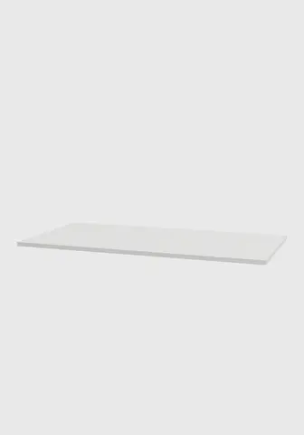 Benkeplate Solid surface 90 slim 90x39 hvit matt