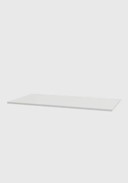 Benkeplate Solid surface 60 Slim 60x39 hvit matt 