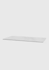 Benkeplate solid surface 120 120x46cm marmor