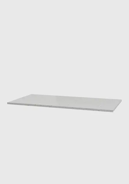 Benkeplate solid surface 60 60x46cm Terrazzo 