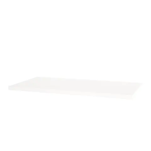 Benkeplate MDF 90 90x46cm hvit matt pvc