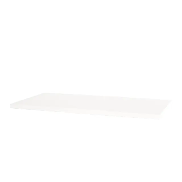 Benkeplate MDF 60 slim 60x39cm hvit matt pvc 