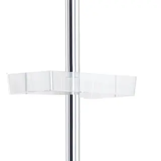 Sjampohylle til rainshower ø24mm klar akryl