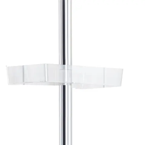 Sjampohylle til rainshower ø24mm klar akryl