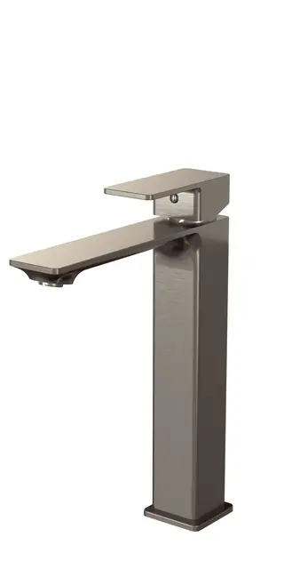 Servantbatteri ASK høyt børstet grå 