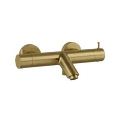 Badekarbatteri vegg TENGE II Børstet messing