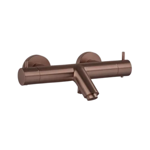 Badekarbatteri vegg TENGE II Børstet roségull