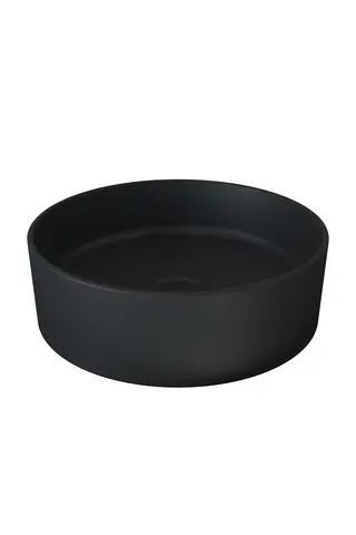 Bolleservant SIRI Ø350x110mm porselen sort matt