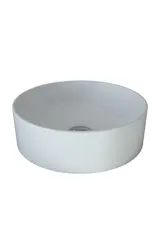 Bolleservant SIRI Ø350x110mm porselen hvit matt