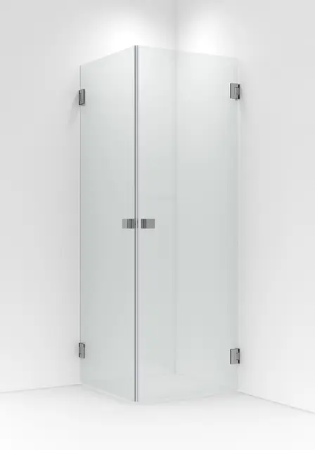 Dusjhjørne rett EMIL 70x70 70x70x200cm krom/klar 