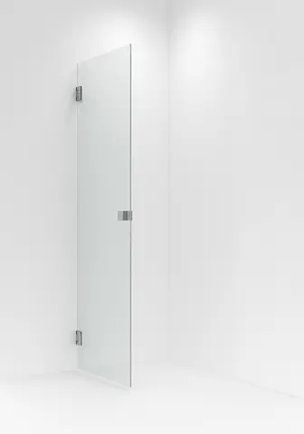 Dusjdør rett EMIL 100 100x200cm krom